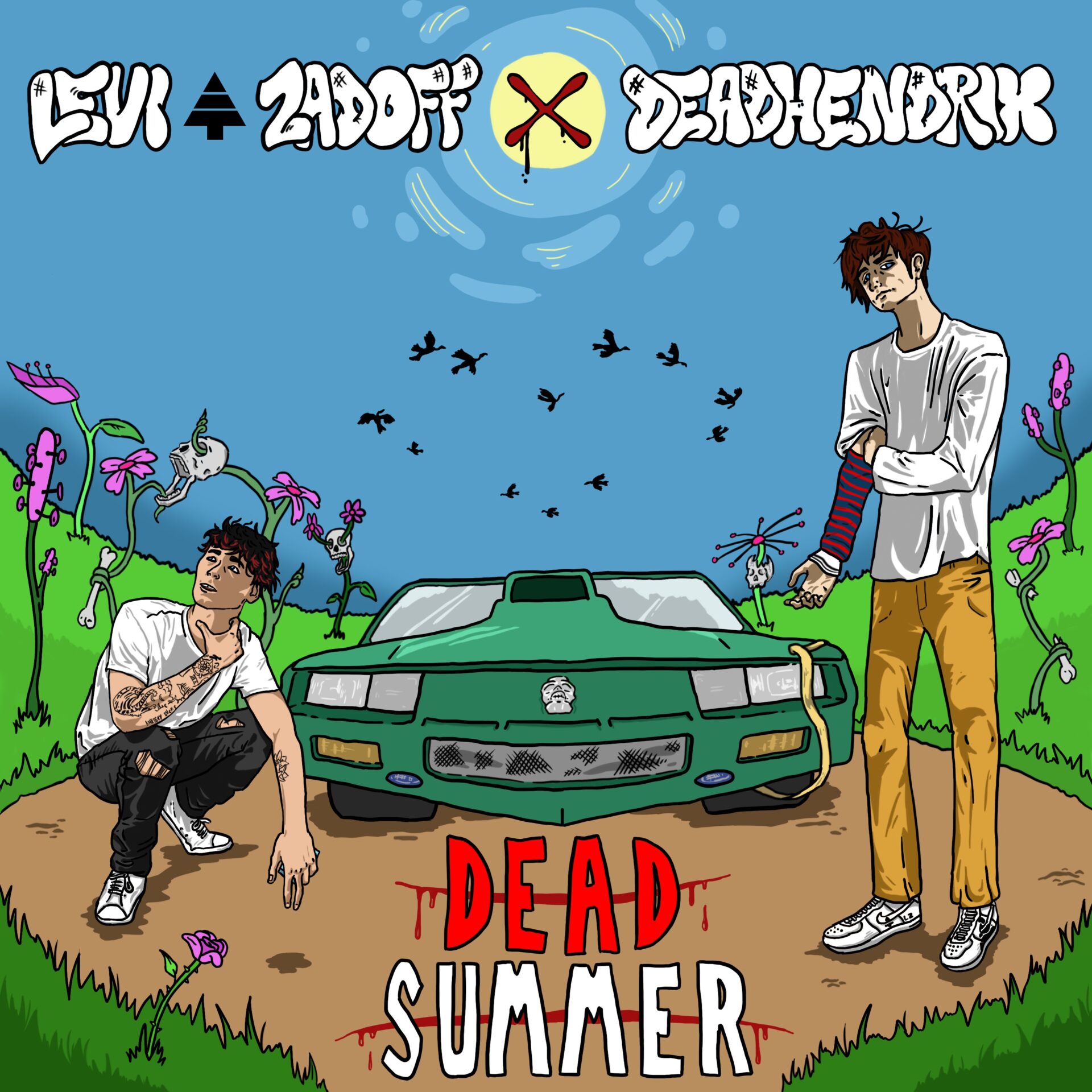 DEAD HENDRIX AND LEVI ZADOFF RELEASE THEIR DEBUT EP, "DEAD SUMMER."