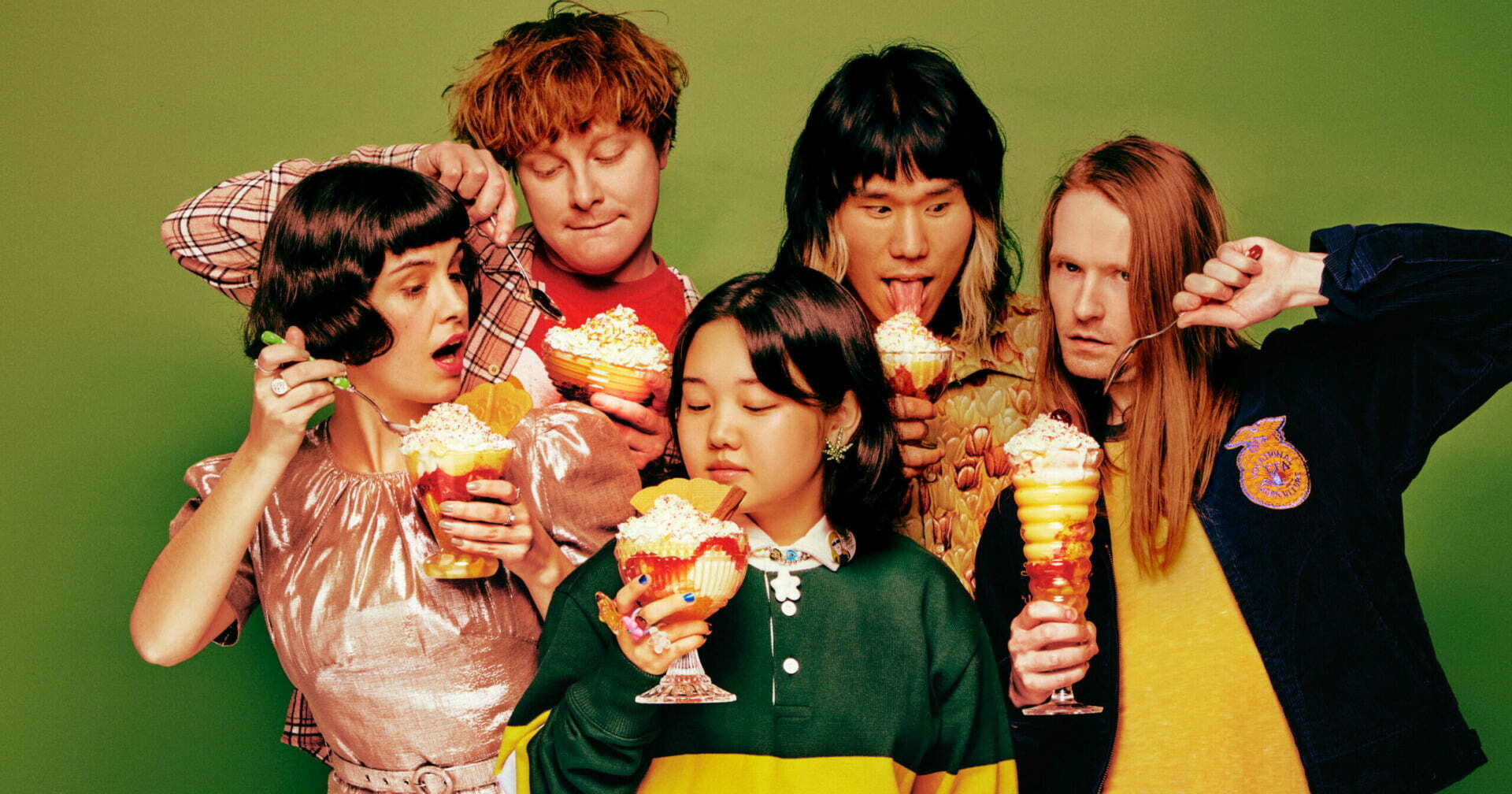 The video for Superorganism's new single "On & On" has been released.