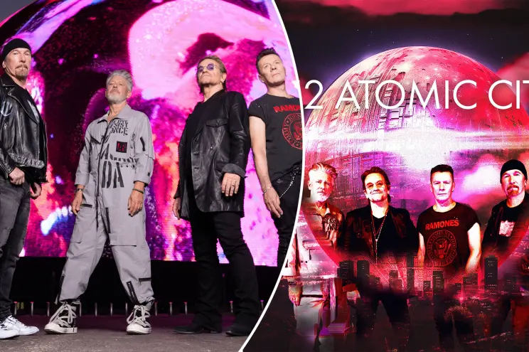 U2 Unleashes Their Latest Hit: "Atomic City"