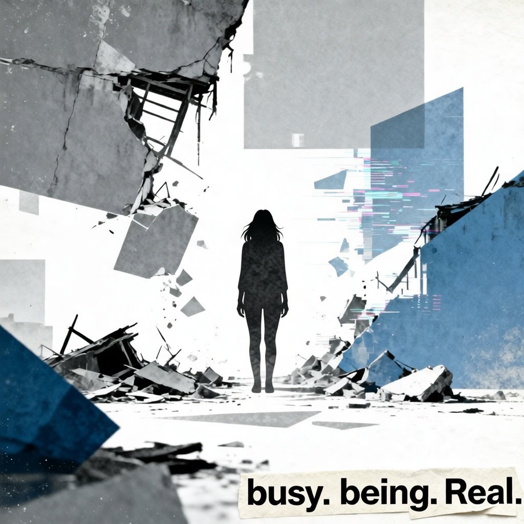 BUSY. BEING. REAL. BY GARBAGE GARDEN: REVIEW