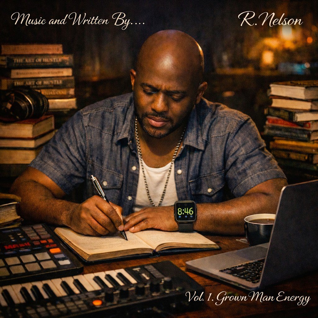 Music and Written…..by R. Nelson, Vol. 1: Grown Man Energy by R. Nelson: Album Review